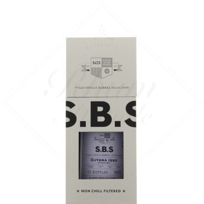 SBS Guyana Port Mourant 1990 53,1°, 70cl