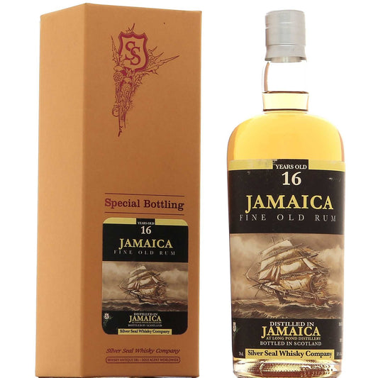 Silver Seal Jamaica 16 ans Long Pond Millésime 2000 51°, 70cl