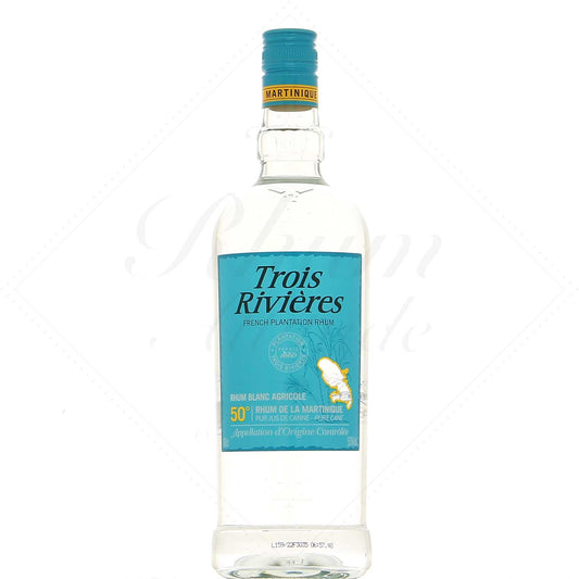 Trois Rivières Blanc Agricole 50° – 1 litre !