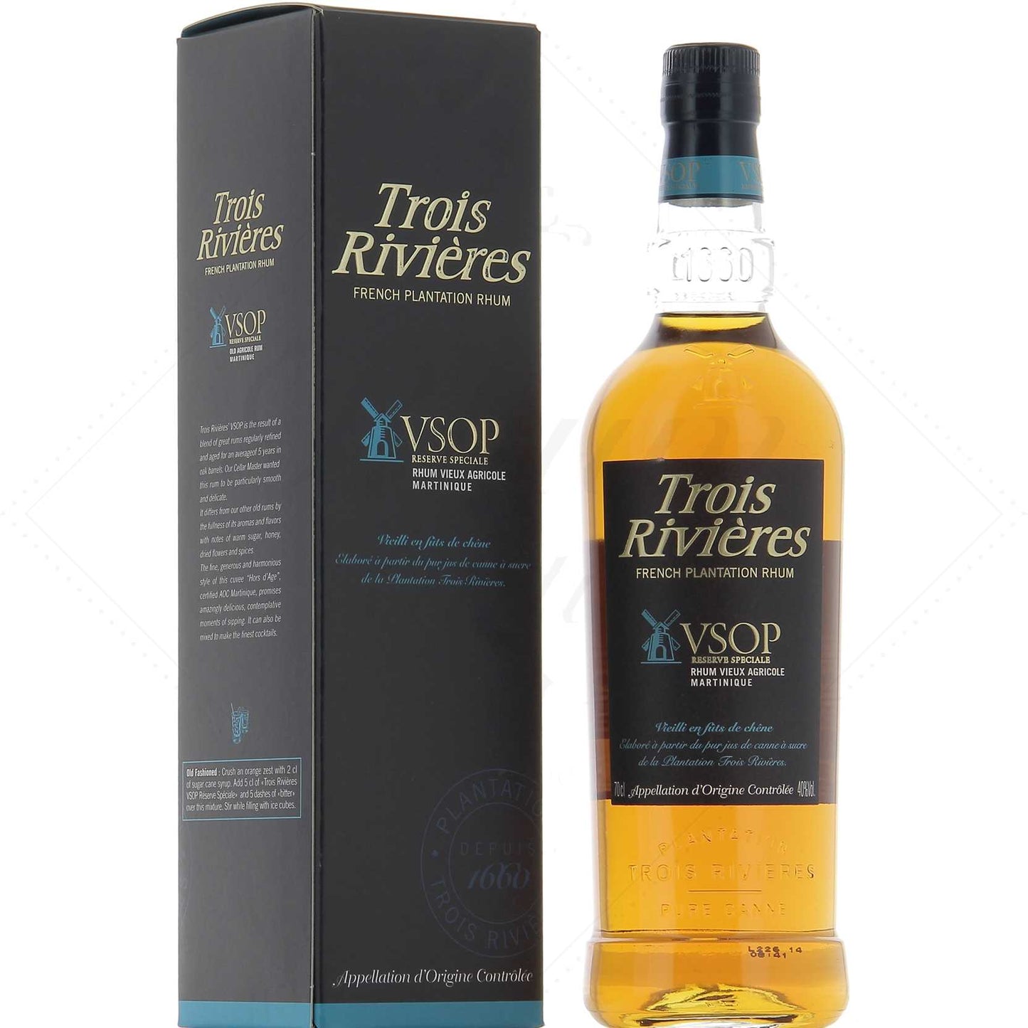 Trois Rivières VSOP Réserve Spéciale 40°, 70cl *** Coup de Coeur